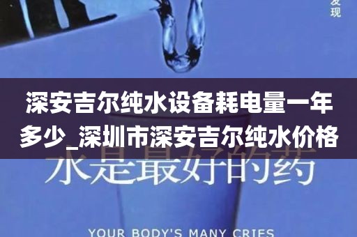 深安吉爾純水設(shè)備耗電量一年多少_深圳市深安吉爾純水價(jià)格
