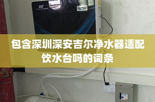 包含深圳深安吉爾凈水器適配飲水臺(tái)嗎的詞條