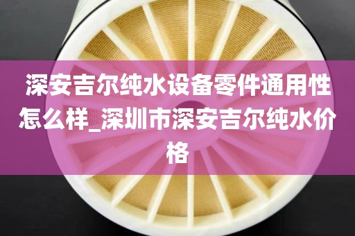 深安吉爾純水設(shè)備零件通用性怎么樣_深圳市深安吉爾純水價(jià)格